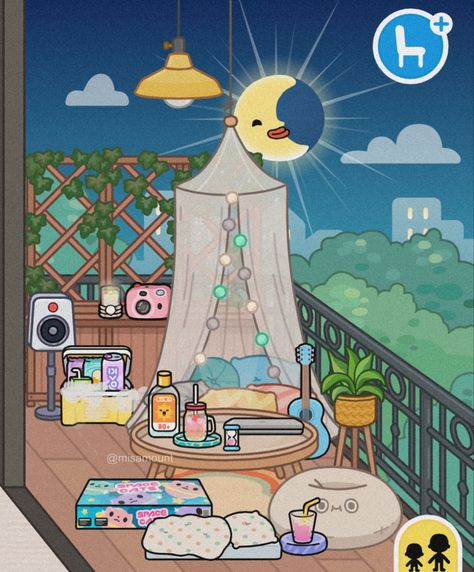 Toca World, Create Your Own World, Avatar World, Paper Animals, Cute Room Ideas, Quiet Book, Balcony, Avatar, Hello Kitty