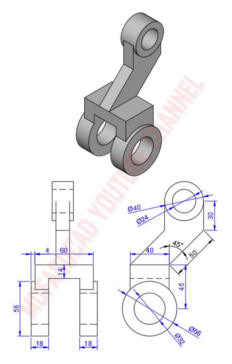 Solid Works Design, Mechanical Design Projects, Cad Drawing Mechanical, Mechanical Design Drawings, 3d Modeling Reference, Inventor Drawing, Auto Cad Drawing, Autocad 3d Modeling, Autocad Isometric Drawing