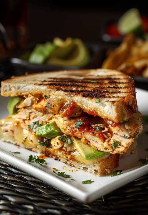 Learn How to Cook Panera Chipotle Chicken Avocado Melt Recipe For Free | Recipes You'll Love, Made Easy! Panera Avocado Chicken Melt, Panera Chipotle Chicken Avocado Melt, Chipotle Chicken Avocado Melt, Chipotle Chicken Sandwich, Chipotle Sandwich, Recipes With Avocado, Chicken Avocado Melt, Avocado Sandwiches, Avocado Melt