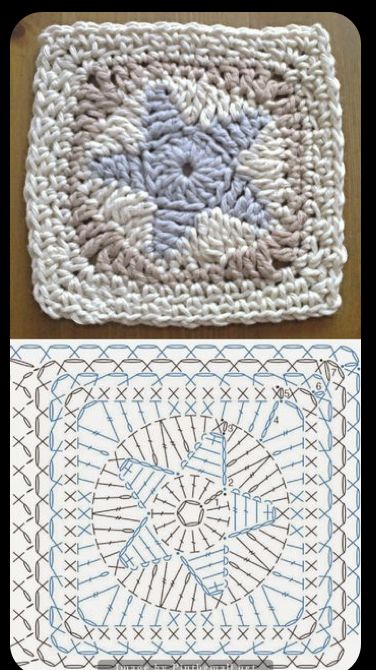 Crochet Star Diagram, Crochet Star Squares Pattern Free, Crochet Granny Stars Pattern Free, Star Square Crochet Pattern, Star Granny Square Pattern Free, Crochet Star Granny Square Pattern, Star And Moon Granny Squares, Crochet Star Square Pattern, Crochet Star Granny Square Free Pattern