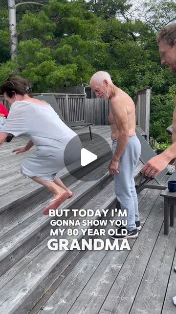 Phil Mackenzie on Instagram: "Life can look VERY DIFFERENT at 80 if you do these simple things…☺️💪 Here’s 4 things my 80 year old Grandma has done ever since I can remember that have helped her live the fullest and most capable life. She is so inspiring and not only has she shown me that at 80 a 20 inch box jump in flip flops is still possible but most importantly she’s shown me how capable we can be as we age if we prioritize our health now💙🙏  P.S. My number one mission is to help inspire people to make the most of this one life we get, just like my Grandma and Grandad and if you prioritize exercising now I can guarantee at 80 life is going to be a whole lot better 💪  Comment “STRONG” and I will give you 30 days entirely FREE of my follow along workouts and programming. I have so many 58kg Woman, Senior Fitness Workouts, She In, Old Grandma, Better Me, A Day In My Life, Home Health Remedies, Health And Fitness Articles, Walking Exercise