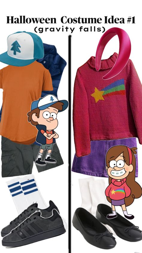 Halloween, Gravity falls Halloween Gravity Falls, Gravity Falls Halloween, Gravity Falls Costumes, Gravity Falls Cosplay, Cute Couples Costumes, Trio Costumes, Fnaf Cosplay, Duo Costumes, Dipper And Mabel