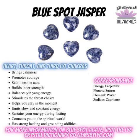 For more information and affirmations on Blue Spot Jasper, please click the link! Jasper Properties, Blue Spot Jasper, Relationship Needs, Stay In The Moment, Jasper Meaning, Jade Meaning, Spiritual World, Best Gift For Wife, Human Design System