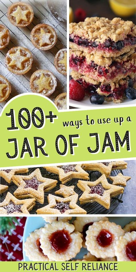 Uses For Blueberry Jam, Easy Jam And Jelly Recipes, Biscuits And Jelly, Recipes Using Cherry Jam, Jam Breakfast Ideas, Recipes Using Strawberry Preserves, Leftover Jelly Recipes, Recipes Using Blueberry Jam, Recipes With Apple Jelly