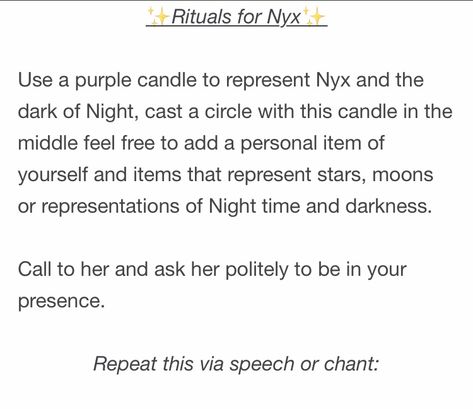 Nyx Altar Ideas, Nyx Witchcraft, Nyx Goddess Alter, Nyx Goddess Ritual, Goddess Nyx Symbol, Nyx Deity, Nyx Altar, Nyx Goddess Witchcraft, Nyx Goddess Altar