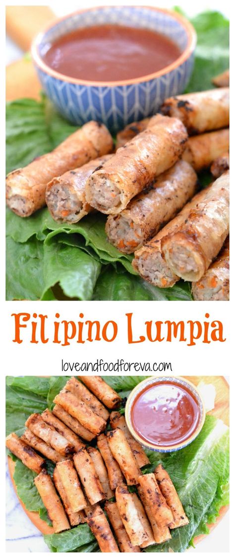 Filipino Lumpia, Lumpiang Shanghai, Lumpia Recipe, Philippines Recipes, Philippines Food, Ayam Bakar, Wontons, Filipino Food, Filipino Recipes