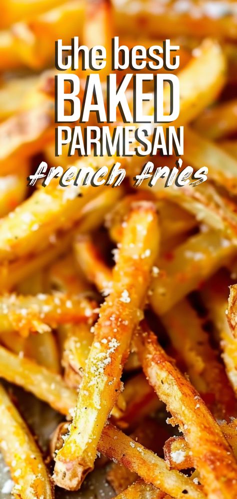 Oven Baked Parmesan French Fries [45 Minutes] – Chasety Parmesan Fries Baked, Italian French Fries, Red Potato French Fries, Homemade French Fries In Oven, Homemade Fries In Oven, French Fries In The Oven, Tots Recipes, Oven French Fries, Parmesan French Fries