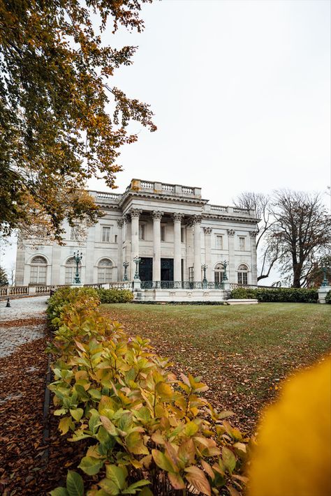 Marble House was built between 1888 and 1892 for Mr. and Mrs. William K. Vanderbilt. It was a summer house, or "cottage", as Newporters called them in remembrance of the modest houses of the early 19th century. Marble House Newport, Marble House, City By The Sea, In Remembrance, Newport Ri, Mr And Mrs, Summer House, Newport, New England