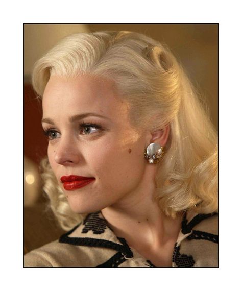 A Platinum Hit, It's About Time: Rachel McAdams Through the Years - (Page 13) Rachel Mcadams Hair, Cabelo Pin Up, 40s Hairstyles, 50s Hairstyles, 1940s Hairstyles, Rockabilly Hair, Pin Up Hair, Rachel Mcadams, 50 Style