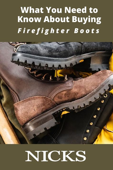 Rugged Leather Work Boots With Steel Toe, Rugged Work Boots With Reinforced Toe For Safety, Rugged Leather Work Boots With Goodyear Welt, Rugged Leather Work Boots For Safety, Industrial Leather Work Boots Impact Resistant, Firefighter Boots, Worker Boots, Handmade Leather Work, Firefighter Gear