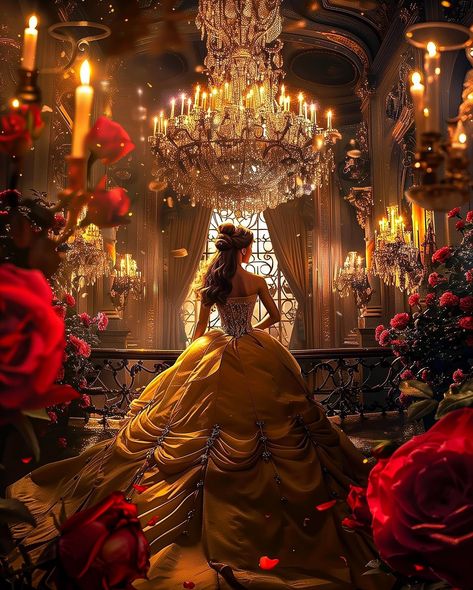 Belle Beauty And The Beast Aesthetic, Queen Quotes Woman, Beauty And The Beast Aesthetic, Belle Wallpaper, Belle Aesthetic, Belle And The Beast, Bella Disney, Belle Halloween, Magical Aesthetic