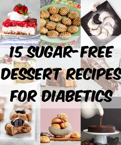 15 Sugar-Free Dessert Recipes for Diabetics - TheDiabetesCouncil.com Dessert Recipes For Diabetics, No Sugar Dessert, Atkins Desserts, Good For Diabetics, Sugar Free Nutella, Sweets For Diabetics, Sugar Free Desserts Easy, No Sugar Desserts, Recipes For Diabetics