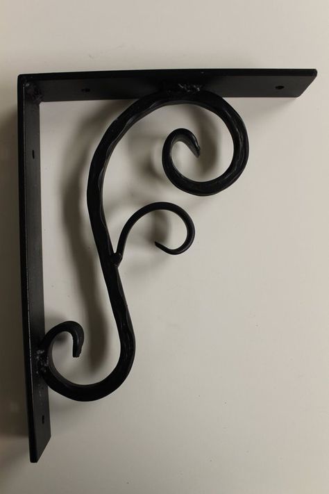 Wrought Iron Corbels, Bar Tops, Shelf Support, Iron Brackets, Exterior Renovation, Iron Shelf, Simi Valley, Shelf Supports, Bar Top