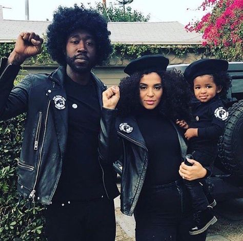 Black Panther Panthers Outfit, Black Facts, Family Photo Outfits Winter, Black Panther Costume, Black Alternative, Freddie Gibbs, Fall Family Photo Outfits, Unapologetically Black, Outfits 70s