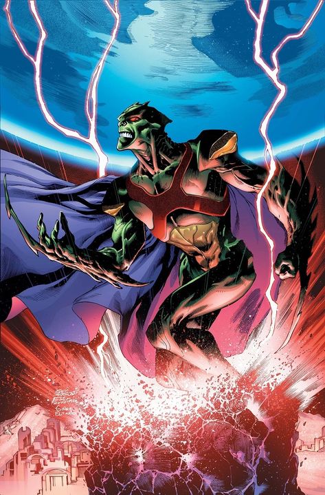 Ranking de los personajes de DC más poderosos físicamente - VIX Superman Dc Comics, Hunter Art, Comic Book Art, Dc Comics Heroes, Martian Manhunter, Pokemon Cosplay, Arte Dc Comics, Books Art, Comic Games