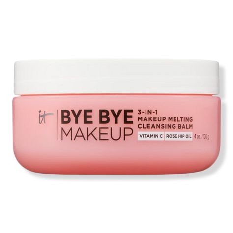 Discover great products at the best prices at Dealmoon. it COSMETICS Bye Bye Makeup 3-in-1 Makeup Melting Cleansing Balm - IT Cosmetics | Ulta Beauty. Price:$32.20 at ULTA Beauty Makeup Remover Balm, Melting Balm, Beverly Peele, Long Wear Makeup, Brightening Cleanser, Hydrating Face Mask, Skin Care Cleanser, Skin Glow, It Cosmetics