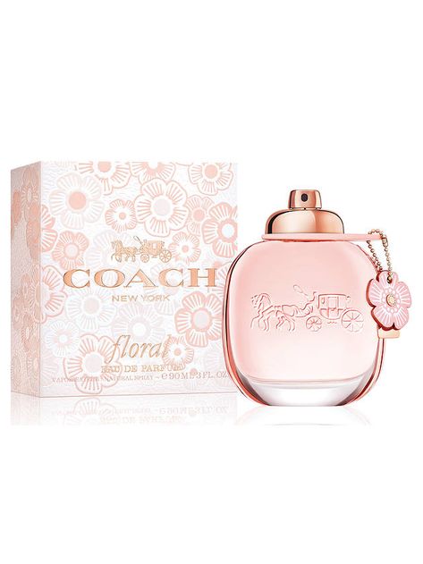 Coach Floral Eau de Parfum at John Lewis & Partners Coach Perfume, Pineapple Sorbet, Jasmine Sambac, Floral Perfume, Coach Floral, Perfume Floral, Feminine Fragrance, Unique Fragrance, Coach New York