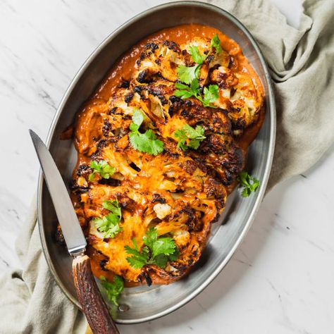 Peri Peri Cauliflower Steaks | Anova Precision® Oven Recipes Vegetable Rack, Cauliflower Dishes, Cauliflower Steaks, Peri Peri, Pepper Seeds, Oven Recipes, Oven Racks, Roasted Cauliflower, Holiday Table