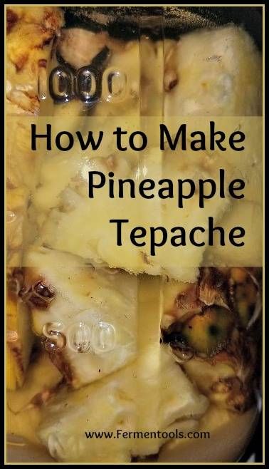 Mason Jar Fermentation Recipes, Tepache Recipe, Pineapple Wine, Fermented Drinks, Fermentation Crock, Drink Poster, Fermentation Recipes, Tastemade Recipes, Fermented Drink