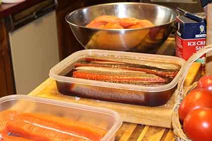 Try 3 original brine mixes that have been used for generations to make smoked salmon and trout. Master the old original brines for smoking trout and salmon. Brine For Fish, Fish Brine For Smoker, Smoked Trout Brine Recipe, Recipes For Smoked Salmon, Trout Brine Recipe, Fish Brine Recipe, Salmon Fish Recipes, Fish Brine, Salmon Brine