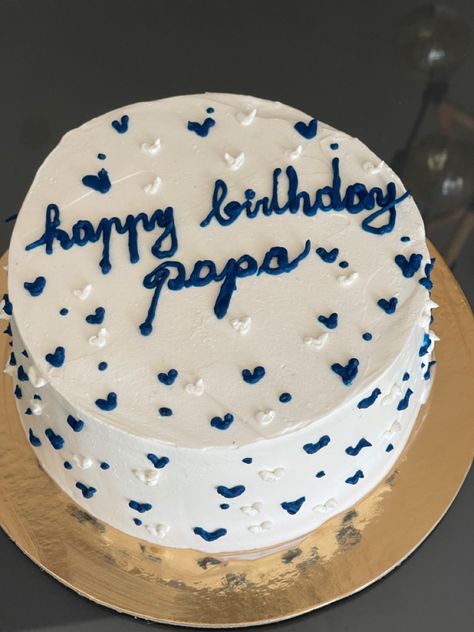 Happy birthday papa Happy Birthday Father Fathers Cake Design, Bday Cake For Papa, Birthday Cake Ideas For Grandfathers, Cake Papa Birthday, Father’s Birthday Cake, Father Bday Cake, Happy Birthday Father Cake, Happy Birthday Papa Cake Design, Cake For Papa Birthday