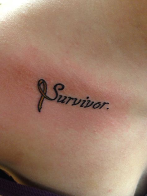 Avm Survivor Tattoo, Port Scar Tattoo Ideas, Port Tattoo Ideas, Pink Ribbon Tattoos Survivor, Brain Tumour Survivor Tattoo, Surviver Tattoos For Women, Port Tattoo Cover Up, Tattoos For Domestic Abused Women, Small Survivor Tattoo