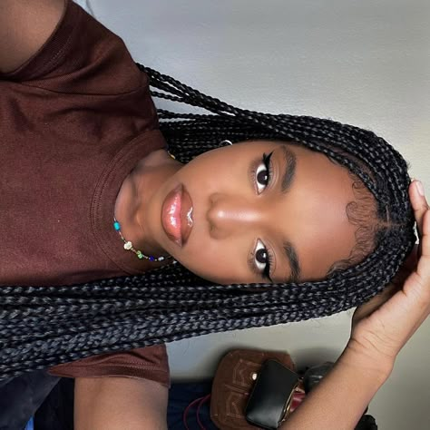 Bby Bruh, Hairdos For Curly Hair, Girls Braids, Baddie Hairstyles, Box Braids Hairstyles, Braids For Black Hair, Braids Hairstyles, Afro Hairstyles, Aesthetic Hair