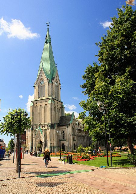 Kristiansand Cathedral, Norway, July 18, 2010 | Flickr - Photo Sharing! Kristiansand, Lofoten, Norway Poster, Kristiansand Norway, Travel Norway, Norway Viking, Beautiful Churches, Scandinavian Countries, Scandinavia Travel