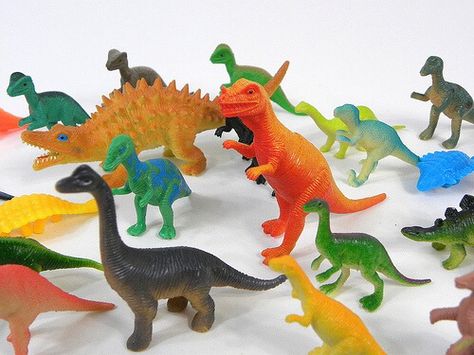 Dinosaurs. I'm completely fascinated. I collected plastic, toy ones until I was- 13 YEARS OLD!!!! Toy Library, Nautical Room Decor, Toy Dinosaurs, Operation Christmas Child Boxes, Plastic Dinosaurs, Birthday Party Venues, Lending Library, Vintage Kitchen Utensils, Things To Do With Boys