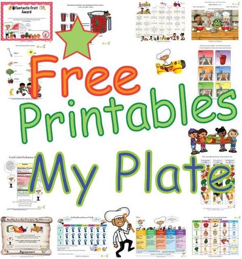 Introduce the new My Plate to children with our new learning sheets, coloring pages, worksheets and activity sheets.  We created new My Plate tips for kids that promote the My Plate healthy messages.  Chef Solus teaches children about the new Choose MyPlate with our fun and always very cute kid-friendly printables.  http://www.nourishinteractive.com/nutrition-education-printables/category/13-myplate-eating-healthy-food-kids-nutrition-printables Nutrition Goals, Fitness Tracker Printable, Goal Tracking, Farm To Table, Healthy Eating For Kids, Health Lessons, Games And Activities, Kids Food, Physical Activity