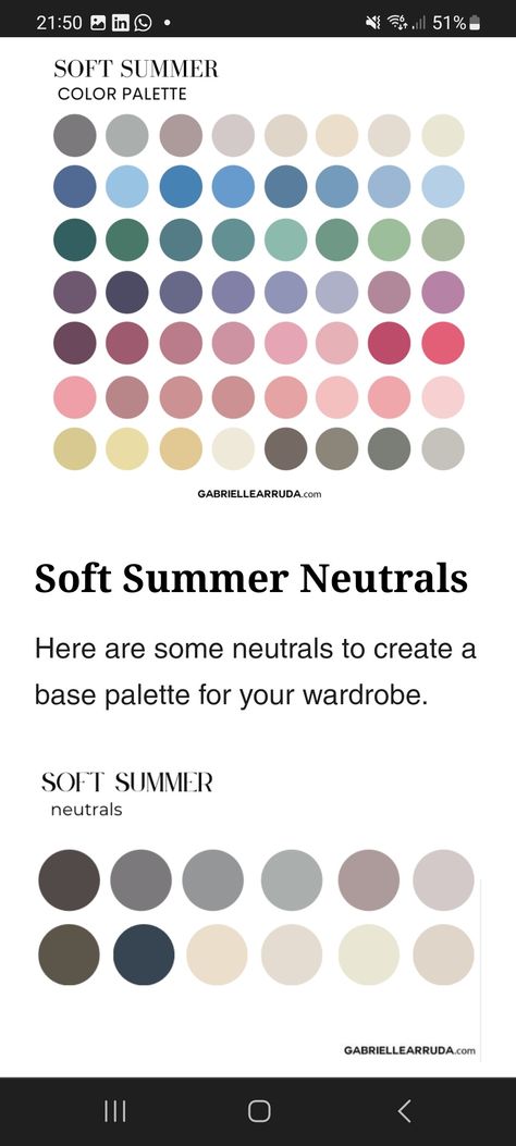 Soft Summer Gold Or Silver, Soft Summer Bags, Fair Soft Summer Outfits, Neutrals For Soft Summer, Soft Summer Basics, Summer Skin Tone Outfits, Soft Summer Palette Colors, Classic Summer Color Palette Outfits, Soft Summer Neutrals Color Palettes