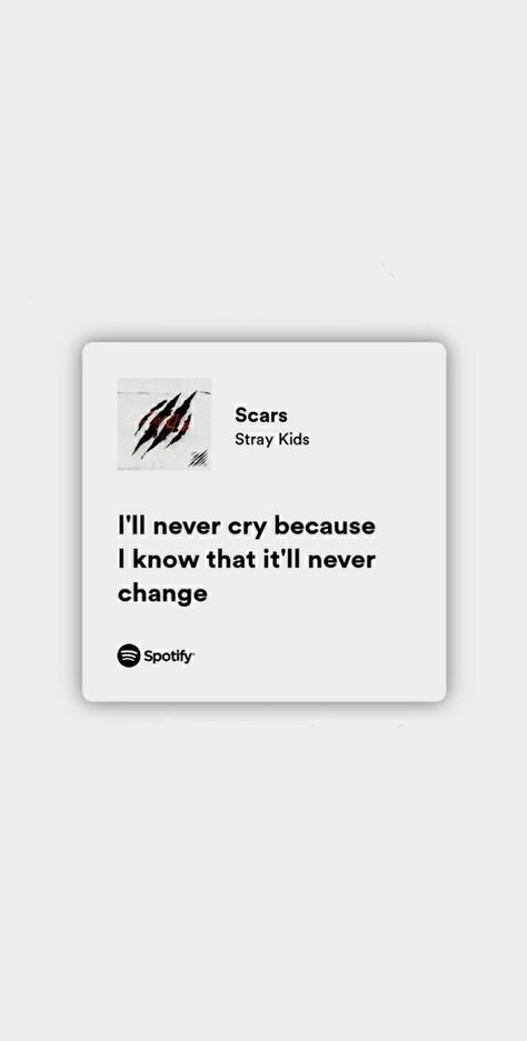 Scars 
Stray kids
Skz
Stray kids scars lyrics
Stray kids japan 
Japanese
Felix
Han 
Bangchan
Hyunjin
Spotify wallpaper
Spotify lyrics
Kpop
Kpop lyrics Kpop Song Lyrics Wallpaper, Kpop Song Lyrics Wallpaper Aesthetic, Stray Kids Lyrics Spotify, Kpop Songs Lyrics, Kpop Song Quotes, Kpop Lyrics Quotes, Kpop Lyrics Wallpaper, Skz Lyrics, Kpop Lyrics