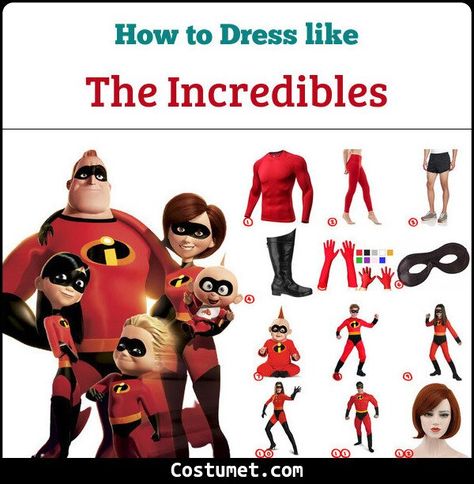 Incredibles Family Costume, Spandex Suit, Best Couples Costumes, Cute Group Halloween Costumes, Edna Mode, Super Suit, Costume For Halloween, Famous Designer, Group Halloween Costumes