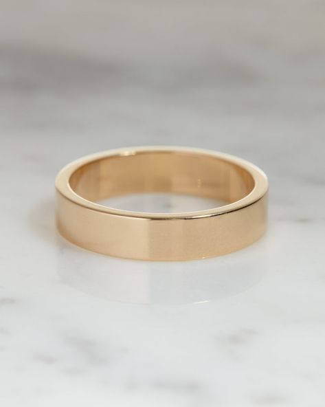 Band Details: ✧ Metal: Gold ✧ Metal Purity: 10K | 14K | 18K ✧ Metal Tone: Yellow | Rose | White ✧ Band Width: 4.0 mm We offer free engraving on all our engagement rings and wedding bands. And by this we go one step ahead in expression of love. Please contact us after your purchase with the engraving that you wish to add on the ring. Simple Band Rings Women, Thick Gold Wedding Bands For Her, Wedding Bands For Women With Engagement, Thick Wedding Band With Engagement Ring, Simple Gold Wedding Band, Thick Gold Wedding Band, Wedding Bands For Men, Wedding Band For Men, Gold Wedding Bands Women