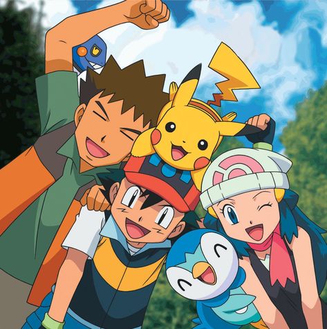 Pikachu Wallpaper Iphone, Memories Anime, Ash And Dawn, Pokémon Diamond And Pearl, Pokemon Tv, Friends Sketch, Pokemon Photo, Land Of The Rising Sun, Pokémon Diamond