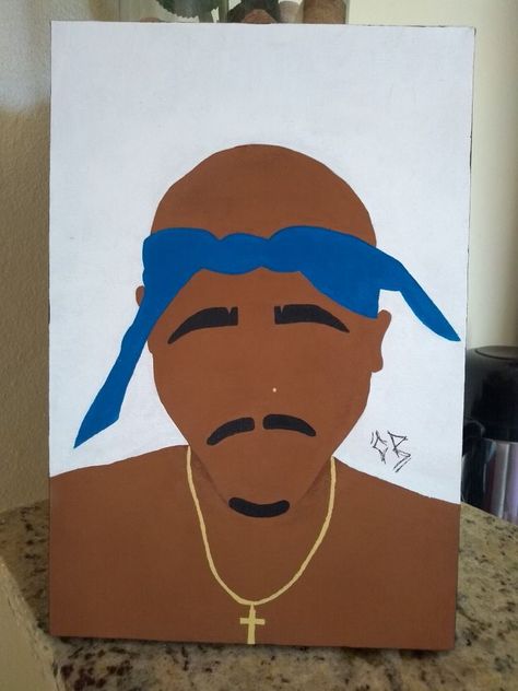 Hypebeast Canvas Art, Rap Canvas Paintings, Black Art Painting Canvas Easy, Juice World Paintings Canvas, Canvas Painting Trendy, Tupac Painting Easy, Partynextdoor Painting, 2pac Paintings, Canvas Painting Ideas Y2k