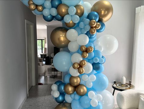 Welcome Baby Boy Balloon Garland Decoration #balloonsuperstore #balloongarland #balloonsetup #balloondecor #balloondecoration #balloondelivery #sydneyballoons #sydneyballoondecorator #sydney #welcomebaby #babyboy #welcomebabyboy Boy Balloon Garland, Baby Boy Balloons, Welcome Baby Boy, Its A Boy Balloons, Garland Decoration, Balloon Delivery, Garland Decor, Welcome Baby, Balloon Garland