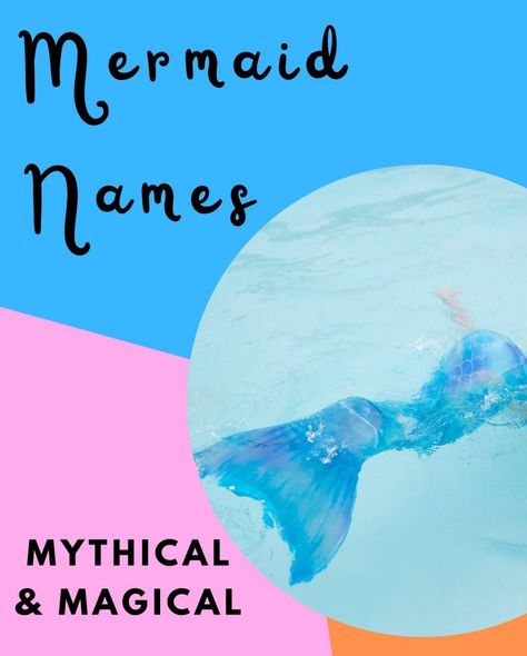 Mermaid Names Goddesses, Mythical Girl Names, Names Goddesses, Ocean Names, Portuguese Words, Mermaid Names, Names For Girls, Six Sisters, Pretty Names