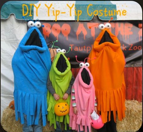 Yip Yip Costume, Crafts Upcycling, Yip Yip, Upcycling Diy, Diy Kostüm, Costume Tutorial, Hallowen Costume, Uh Huh, Up Costumes