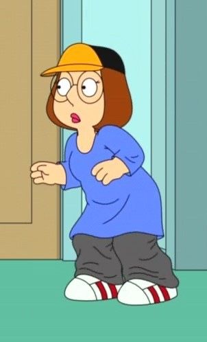 Meg Family Guy Fan Art, Meg Griffin Icons, Bonnie Family Guy, Family Guy Icons, Family Guy Reaction Pics, Meg Griffin Fan Art, Megan Griffin, Peter Griffin Meme, Meg Costume