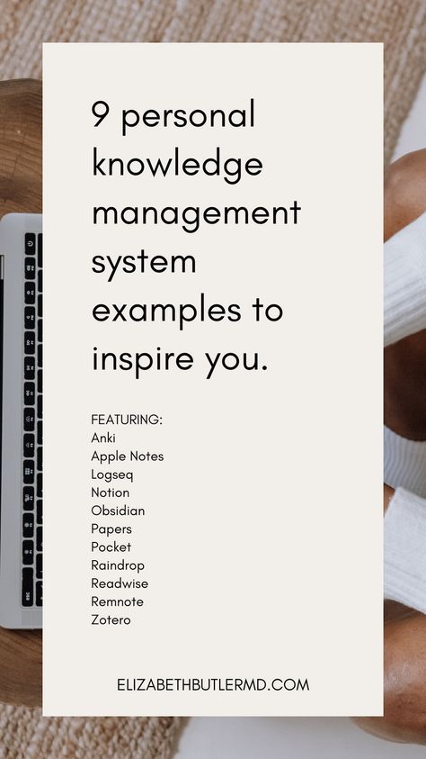 Apps To Help Organize Your Life, Personal Knowledge Management System, Personal Knowledge Management, Life Systems, Notion Layout, Knowledge Management System, Note Taking Strategies, Homework Planner, Note Taking Tips