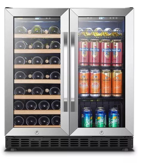 Wine And Beverage Cooler, Wine And Beer Fridge, Best Wine Coolers, Wine Coolers Drinks, Beverage Fridge, Beer Fridge, Mini Refrigerator, Beverage Refrigerator, Bar Fridges