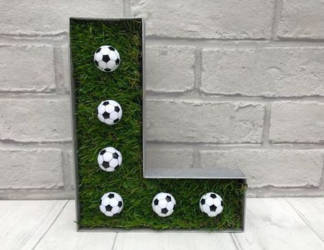 Football Kids Room Target, Football Theme Bedroom, Boys Football Bedroom, Football Themed Birthday Party, Soccer Themed Bedroom, Football Room Decor, Football Rooms, Football Bedroom, Football Lover Gifts