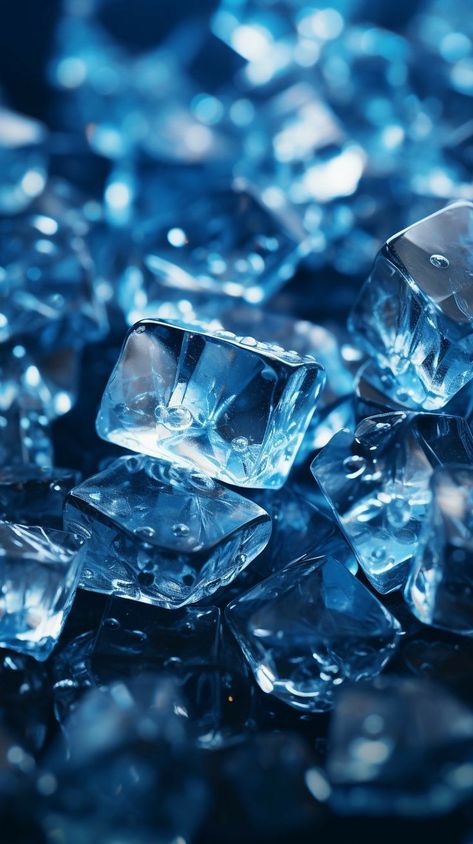 Blue Crystal Aesthetic, Sick Backgrounds, Cubes Wallpaper, Rainy Wallpaper, Amoled Wallpapers, Love Wallpaper Backgrounds, Crystal Aesthetic, Apple Wallpaper Iphone, Dont Touch My Phone Wallpapers