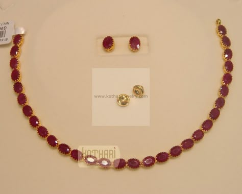 Necklaces / Harams - Gold Jewellery Necklaces / Harams (NK17131054-9) at USD 944.18 And GBP 770.73 Ruby Necklace Designs, Ruby Jewelry Necklaces, Pure Gold Jewellery, Gold Jewelry Simple Necklace, Gold Necklace Indian Bridal Jewelry, Pearl Necklace Designs, Gold Pendant Jewelry, Wedding Jewellery Collection, Jewellery Necklaces