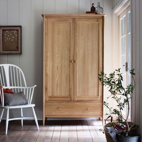 Wooden Almirah, Wooden Wardrobe Design, Almirah Designs, Oak Wardrobe, Wood Wardrobe, 2 Door Wardrobe, Wooden Wardrobe, Wardrobe Furniture, Interiors Magazine