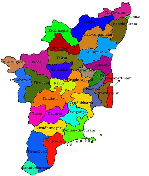 List of Tamil Nadu Districts Along with their District Maps Tamilnadu Map, Madras City, India World Map, Biodata Format, Kanyakumari, Stream Live, Southern Region, Anime Backgrounds Wallpapers, Facebook Youtube