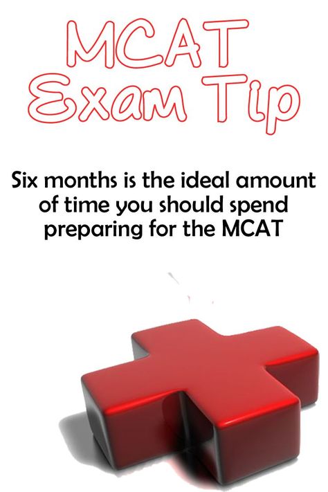 Medical College Admission Test (MCAT) Tip: Six months is the ideal amount of time you should spend preparing for the MCAT. #medical #mcat Organisation, Mcat Score, Mcat Study Tips, Medical Assistant School, Medical Assistant Certification, Medical School Interview, Mcat Prep, Mcat Study, Med School Motivation