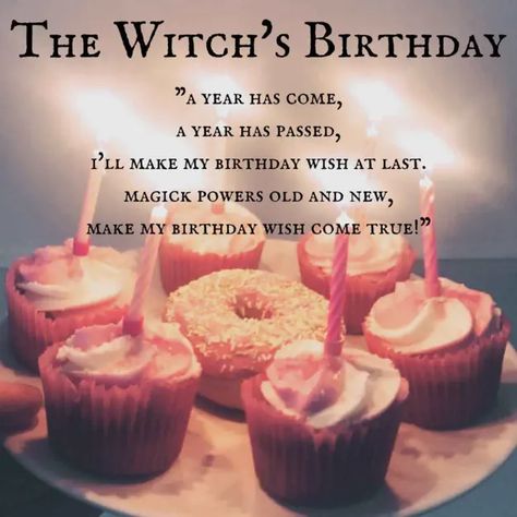 Spells For Birthday, Witchcraft Birthday Ritual, Birthday Rituals Wicca, Birthday Spells And Rituals, Witch’s Birthday, Pagan Birthday Party, Pagan Birthday Rituals, Spells To Do On Your Birthday, Witchy Things To Do On Your Birthday