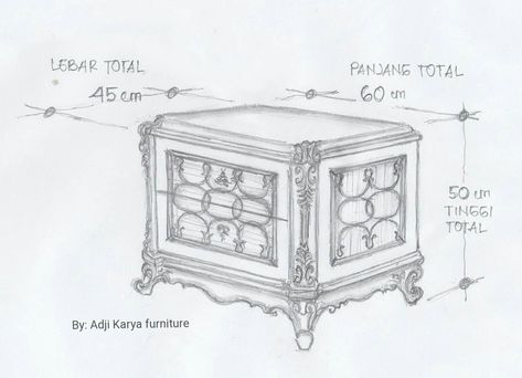 Sketsa desain bekas ukir jepara Design Inspo, Drawing Reference, Decorative Boxes, Furniture, Home Decor, Design, Home Décor